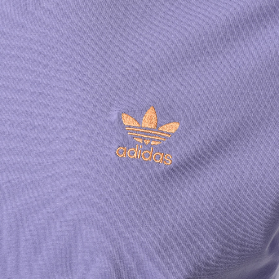 Alternative Image for Productadidas Originals Essential T Shirt Purple3